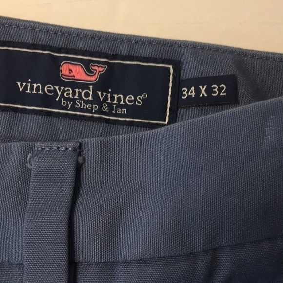 Vineyard Vines slim fit breaker pant fish bone print size 34x42 - Picture 4 of 9